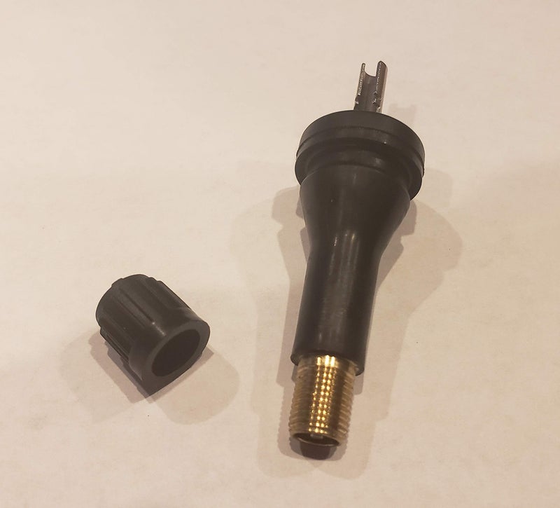 Muzzys (Set of Four) Muzzys VS-90 VS90 Rubber Replacement Tire Valve Stem TPMS Kit for Schrader 20043 Dill 7001-HPR REDI-Sensor and Many OE Vehicles - Image 3